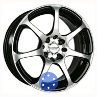 Kyowa Racing KR-213 6.5x15 4x100/114.3 ET38 DIA73.1 BKF