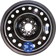 Kapitan Ford 5.5x14 4x108 ET47.5 DIA63.3 Black