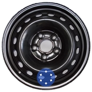 Kapitan Renault Trafic, Opel, Vivaro 6x16 5x118 ET50 DIA71.1 Black