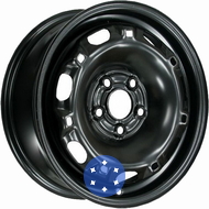 Kapitan VAG 6.5x16 5x100 ET36 DIA57.1 Black