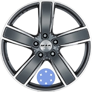 Mak Turismo D-FF 10.5x20 5x130 ET64 DIA71.6 GMMF