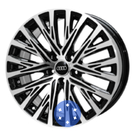Replica Audi R691 8x18 5x112 ET35 DIA66.6 BMF
