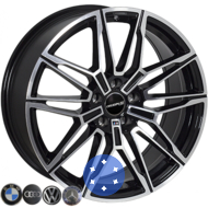 Zorat Wheels BK5938 8x18 5x120 ET25 DIA74.1 BP