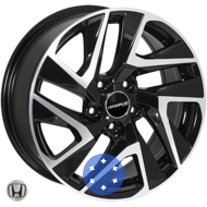Zorat Wheels BK5025 7x17 5x114.3 ET45 DIA64.1 BP