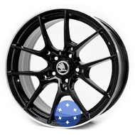 Replica Skoda KW11 7x16 5x112 ET35 DIA66.6 MBL