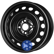 Magnetto Wheels R1-1817 5x15 4x100 ET39 DIA54.1 Black