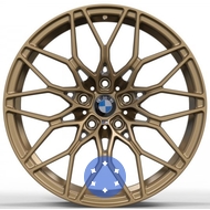 Replica FORGED B8043 8x18 5x112 ET25 DIA66.5 Matt bronz
