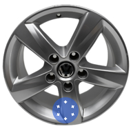 Volkswagen OEM 7p6601025a 7.5x17 5x130 ET50 DIA71.6 Gray