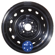 Дорожная Карта Volkswagen 5.5x14 4x100 ET35 DIA57.1 Black