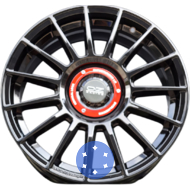 Flow Forming FF009 7x15 4x108 ET35 DIA73.1 Black