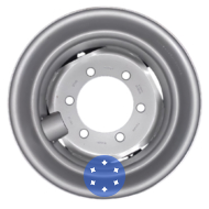 Jantsa 130158 13x15.5 6x205 ET-15 DIA0 S