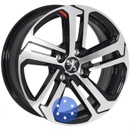 Zorat Wheels ZW-BK5447 6.5x16 4x108 ET20 DIA65.1 MB
