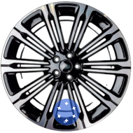 Land Rover OEM M8E2-1007-KA Style 1075 9.5x23 5x120 ET42.5 DIA72.6 BP