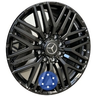 Mercedes OEM A4634014000 9.5x22 8x165.1 ET60 DIA0 Black