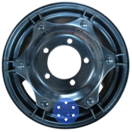 Кременчуг 775.31 МТЗ, ЛТЗ Т-40М, МКК-6 7x20 5x175 ET145.5 DIA135 Black