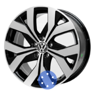 Replica Volkswagen R617 8x18 5x112 ET44 DIA0 BMF