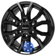 Dezent KC  7.5x17 6x139.7 ET38 DIA67.1 Black