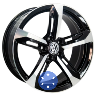Replica Volkswagen GT DX219 8x18 5x112 ET38 DIA57.1 MB