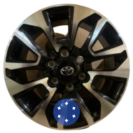 Replica TY887/1 7.5x17 6x139.7 ET25 DIA106.1 MB
