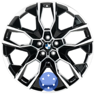 Replica B3151 9.5x21 5x112 ET37 DIA66.6 BMF