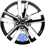 Replica A389 9x20 5x130 ET60 DIA71.6 GBMF