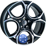 Replica Volkswagen 8386 8x18 5x112 ET42 DIA57.1 BMF