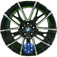 Replica BMW 7120 9x19 5x120 ET42 DIA72.6 BMF