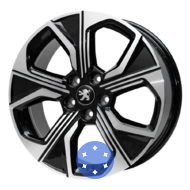 Replica Peugeot XX033 7x18 5x114.3 ET40 DIA0 BMF