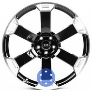 Replica FORGED A001 10.5x22 5x112 ET19 DIA66.45 GBW/MS