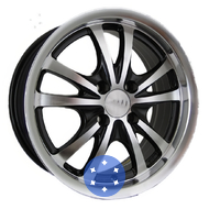 Replica Peugeot Y974 7.5x17 5x108 ET25 DIA65.1 BP