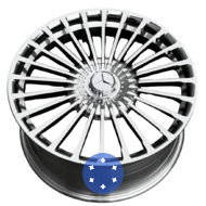 Replica FORGED MR0037 10x21 5x112 ET44 DIA66.5 P