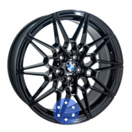 Replica BMW * Y1027 8x19 5x112 ET30 DIA66.6 Black