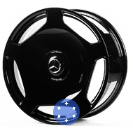 Replica FORGED MR0006 9x20 5x112 ET34 DIA66.45 GB