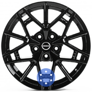 Replica NS17348 7.5x17 5x114.3 ET45 DIA66.1 Black