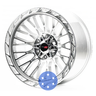 Off Road Wheels OW1411 10x20 12x135 ET-24 DIA110.1 SMF