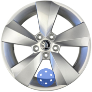 Skoda OEM 565601025AA 6.5x17 5x112 ET38 DIA57.1 S