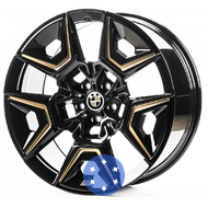 Replica FORGED B0001XM 10x22 5x120 ET21 DIA66.45 GBIGB