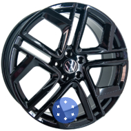 Replica Volkswagen GT 3S1243 8.5x20 5x112 ET38 DIA57.1 Black