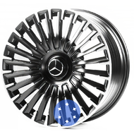 Replica MR524 8.5x20 5x112 ET38.5 DIA66.45 SBwMF