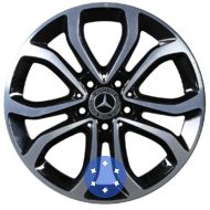 Mercedes OEM A2054010200 7x17 5x112 ET48.5 DIA66.6 BKF