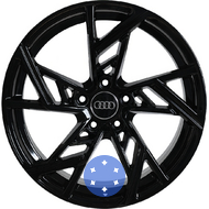 Replica 3207F 9x21 5x112 ET30 DIA66.45 Black