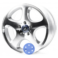 Replica MR331 8x17 5x112 ET37 DIA66.6 SMF