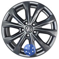 Volkswagen OEM 2K7601025A 6.5x17 5x112 ET49 DIA57.1 Gray
