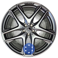 Mercedes OEM A1674014200 10x21 5x112 ET51 DIA66.6 GP