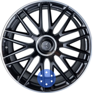 Mercedes OEM A1674018600 11.5x23 5x112 ET47 DIA66.6 SBLP