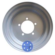 SRW 164571 4.5x16 5x175 ET-25 DIA135 Gray