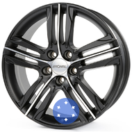 Ronal R57 7.5x19 5x108 ET55 DIA76 Black