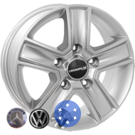 Zorat Wheels BK473 6.5x16 5x118 ET45 DIA71.1 S