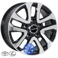 Zorat Wheels BK5118 8x18 5x150 ET45 DIA110.2 BP