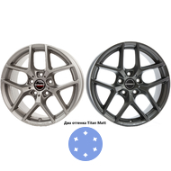 Borbet Y 7.5x17 5x100 ET47 DIA64 T